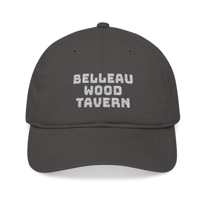 Belleau Wood Tavern Hat with SC Logo Embroidered Baseball Cap (Black Grey)
