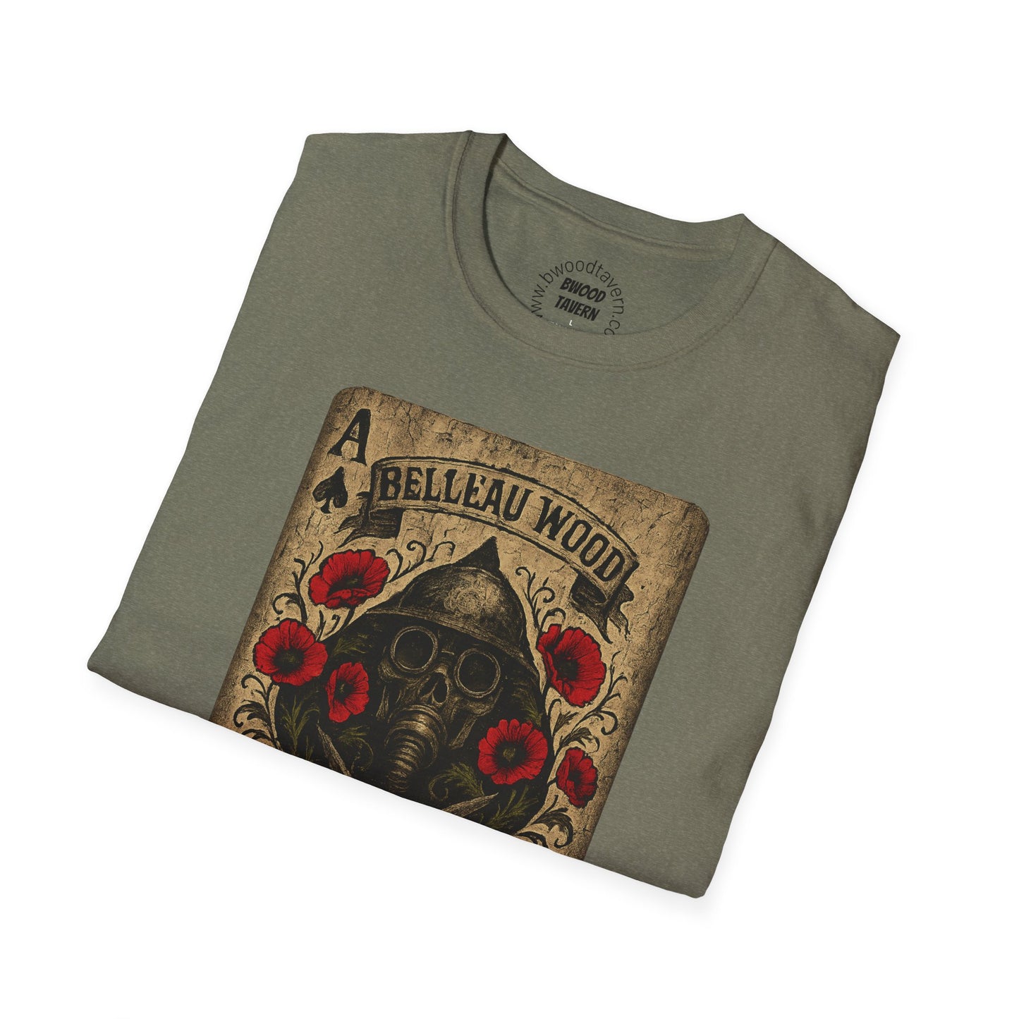 Ace of Spades Skull Unisex Softstyle T-Shirt