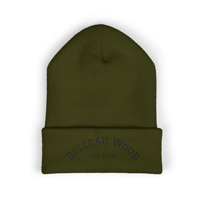 Belleau Wood Classic Cuffed Beanie - Embroidered Winter Hat