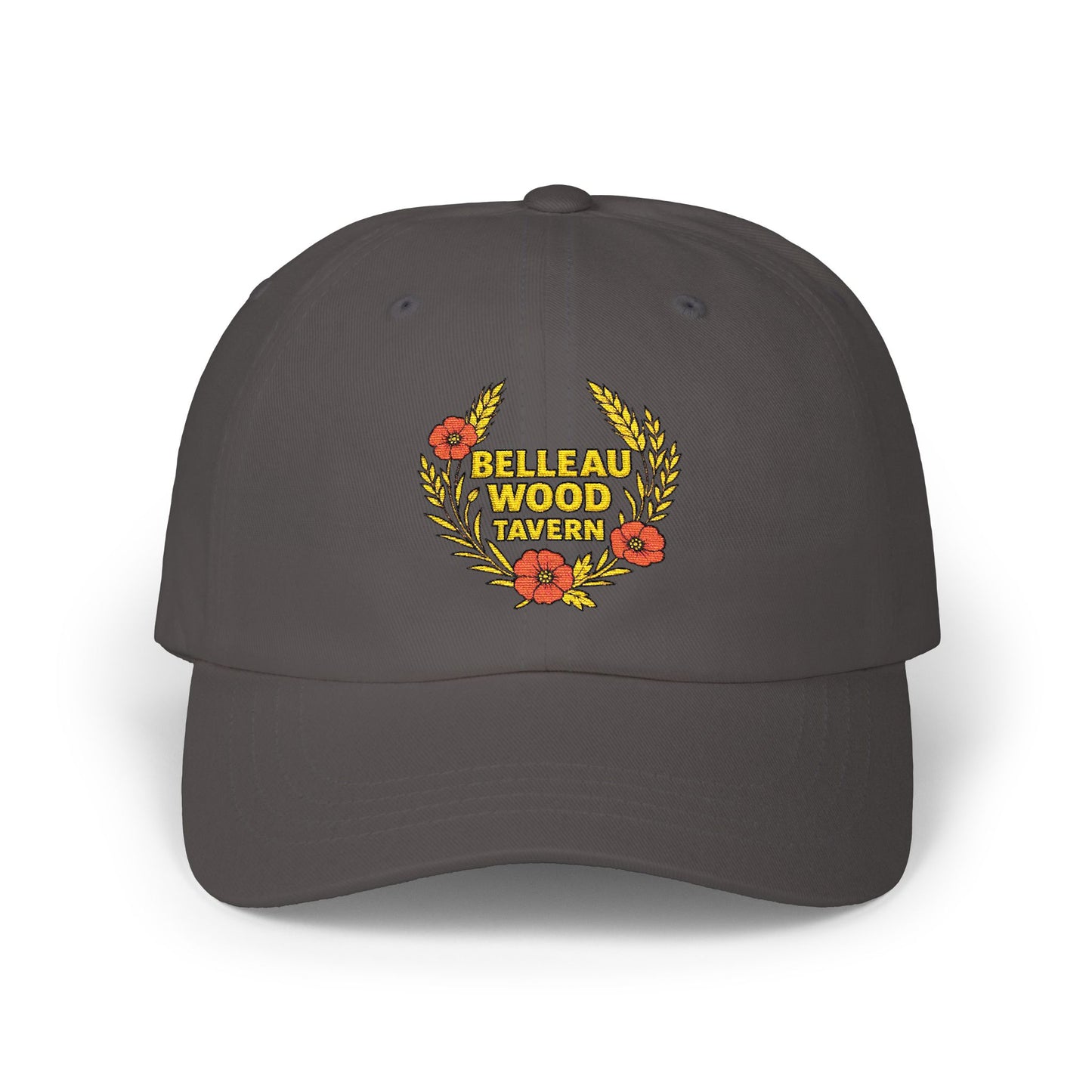 Beefcake Woodcycles Floral Logo Dad Cap