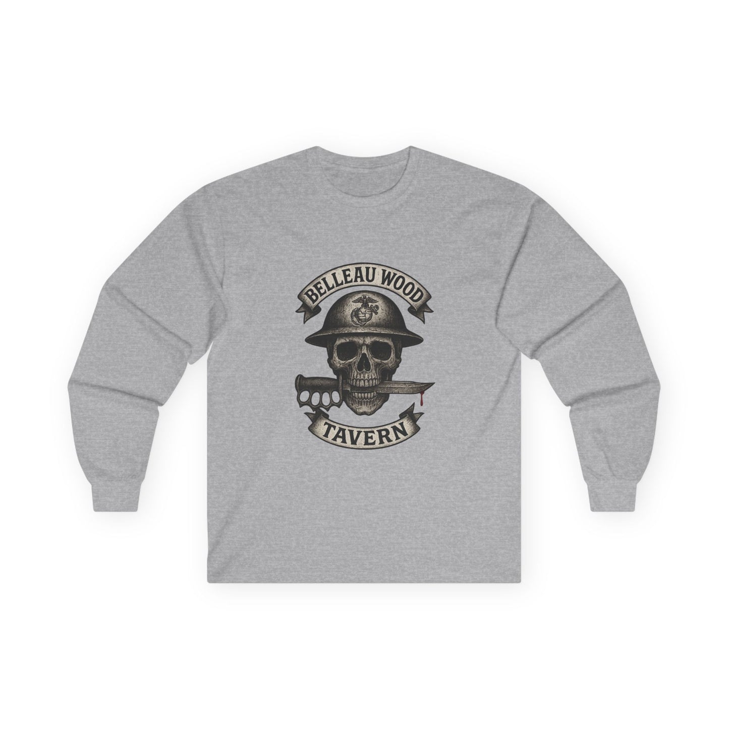 Skull Dagger- Sons of Bitches -Belleau Wood Tavern Long Sleeve Tee
