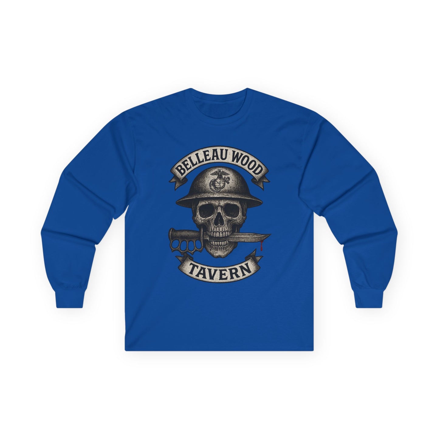 Skull Dagger- Sons of Bitches -Belleau Wood Tavern Long Sleeve Tee