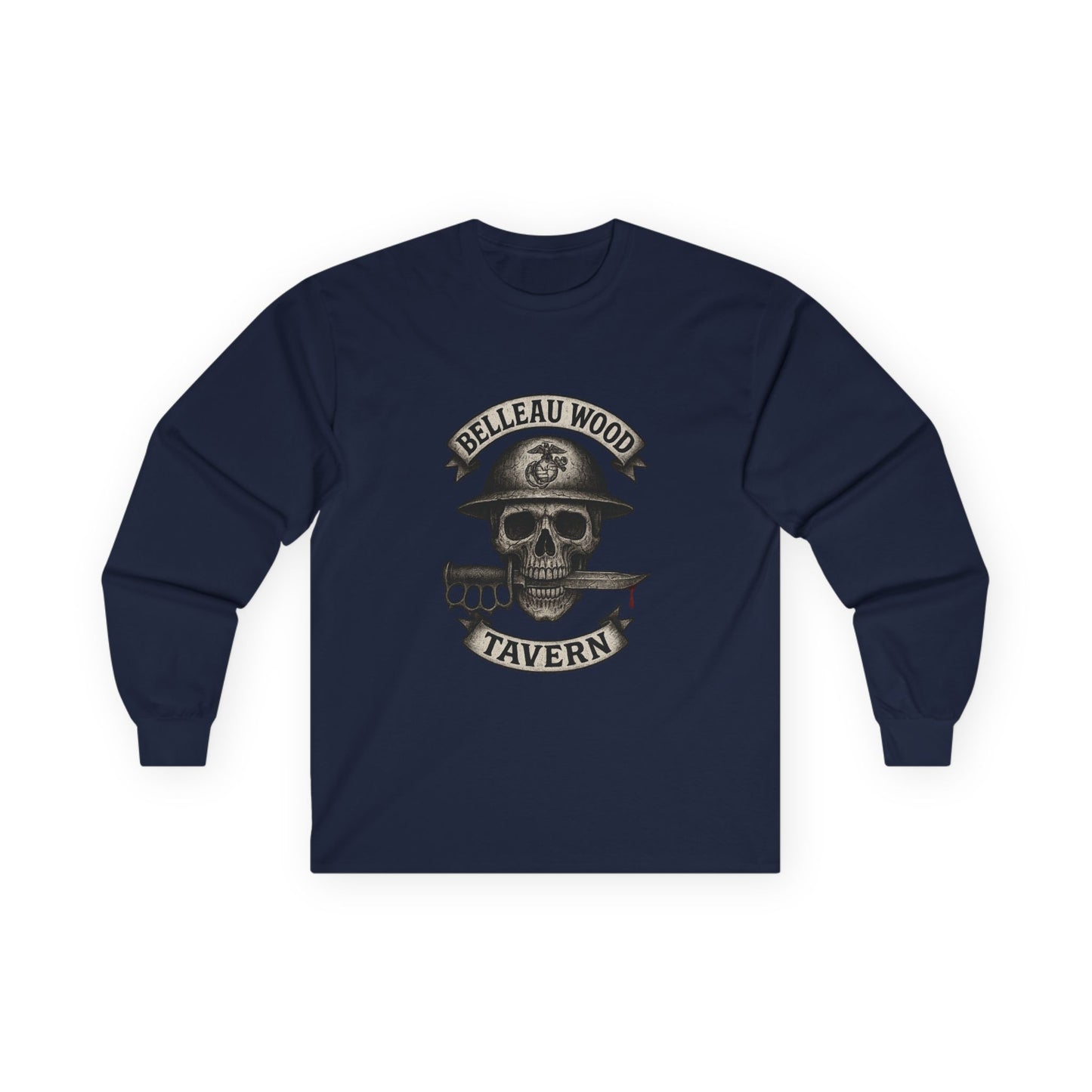 Skull Dagger- Sons of Bitches -Belleau Wood Tavern Long Sleeve Tee