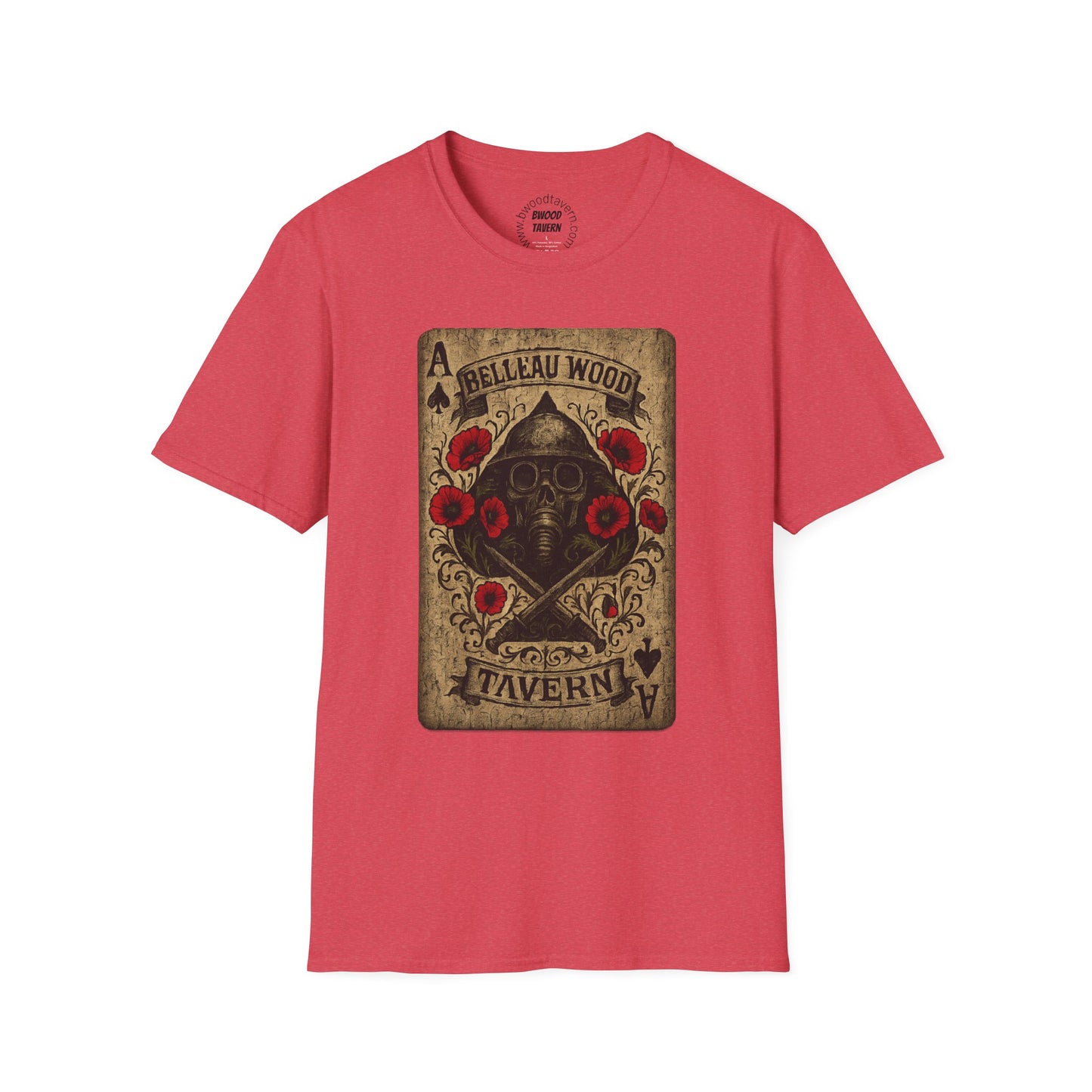 Ace of Spades Skull Unisex Softstyle T-Shirt