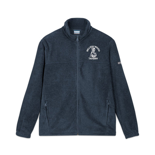 Belleau Wood Tavern Embroidered Fleece Jacket-Men & Women, Perfect for Outdoors