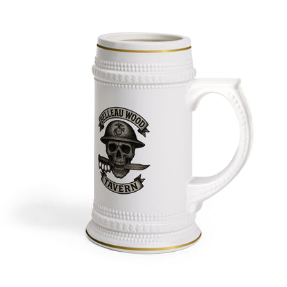 Skull - Thirst Quenched by Enemy Tears Beer Stein Mug