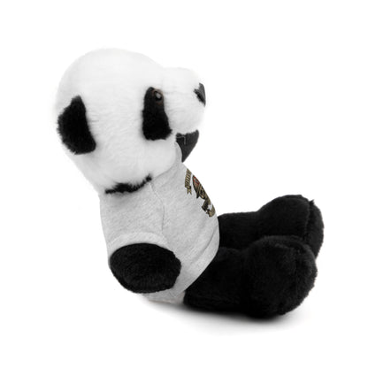 Personalized Stuffed Animal with Belleau Wood Skull T-Shirt Design