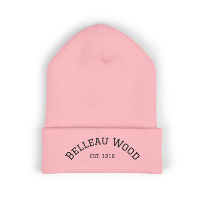 Belleau Wood Classic Cuffed Beanie - Embroidered Winter Hat