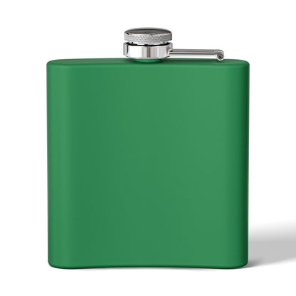 Belleau Wood Tavern 6oz Stainless Flask — Military Tribute Pocket Flask
