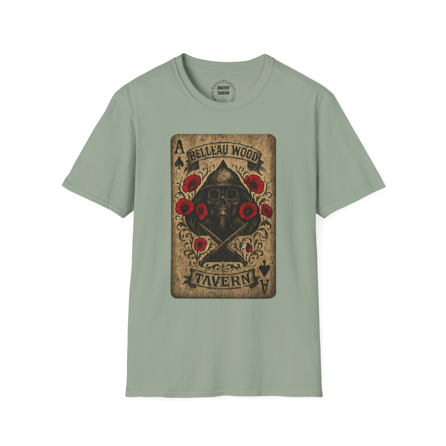 Ace of Spades Skull Unisex Softstyle T-Shirt