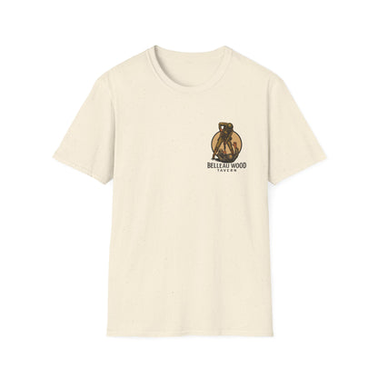 Tears of Our Enemies Graphic T-Shirt — Belleau Wood Tavern Logo Front
