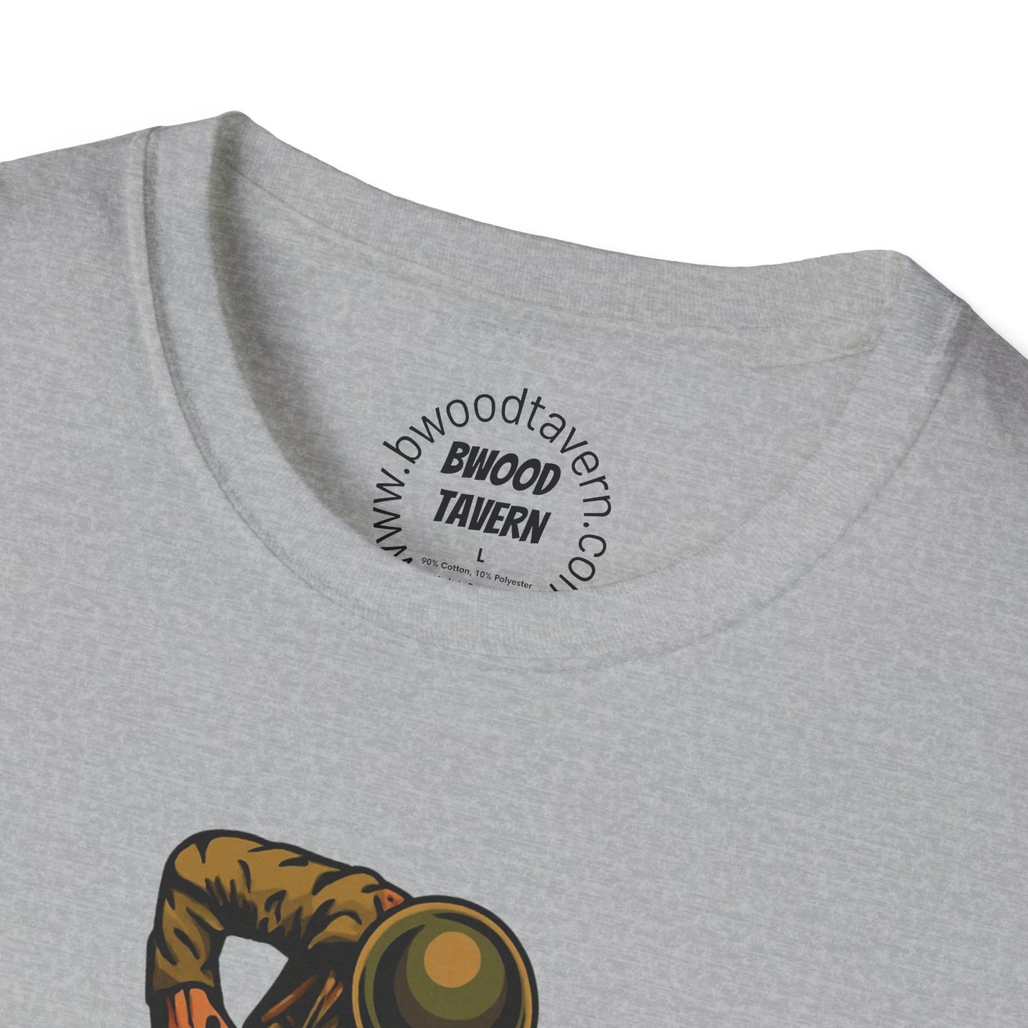 Marine Bayonetting Hun Unisex Softstyle T-Shirt