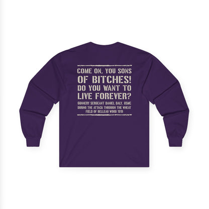 Skull Dagger- Sons of Bitches -Belleau Wood Tavern Long Sleeve Tee
