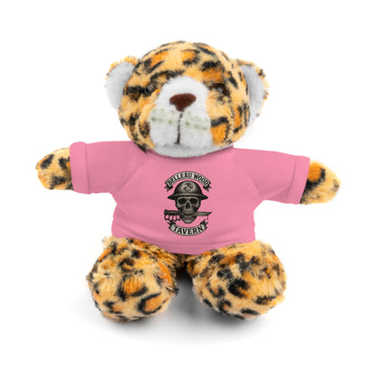 Personalized Stuffed Animal with Belleau Wood Skull T-Shirt Design