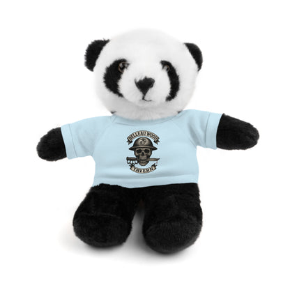 Personalized Stuffed Animal with Belleau Wood Skull T-Shirt Design