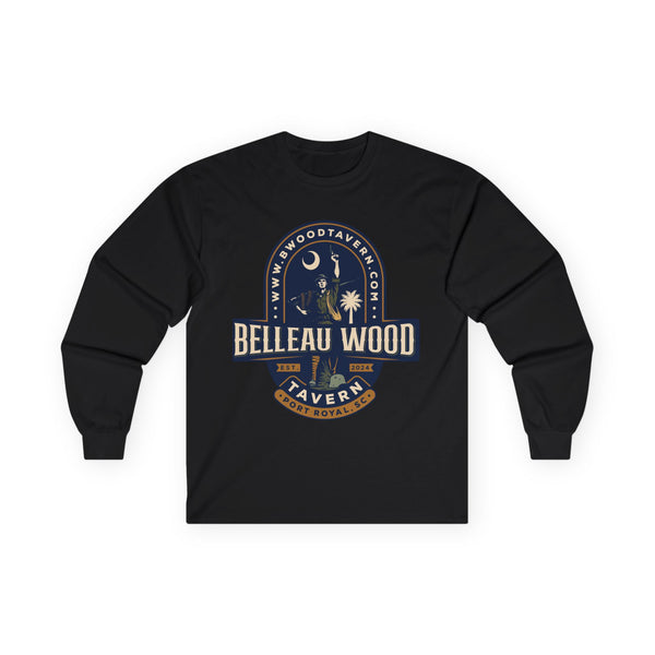 Iron Mike Belleau Wood Tavern - Follow Me to B Wood Long Sleeve Tee