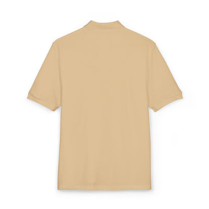 Embroidered Belleau Wood Tavern USMC Skull Helmet Unisex Polo Shirt
