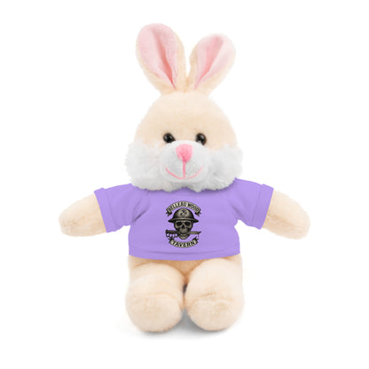 Personalized Stuffed Animal with Belleau Wood Skull T-Shirt Design