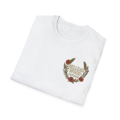 Belleau Wood Tavern – Wheat & Poppies Wreath Tee Stacking Bodies