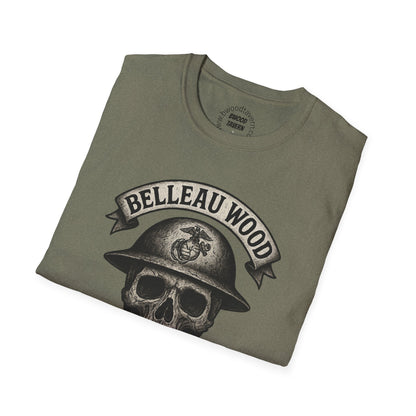 Skull with Bayonet Unisex Softstyle T-Shirt