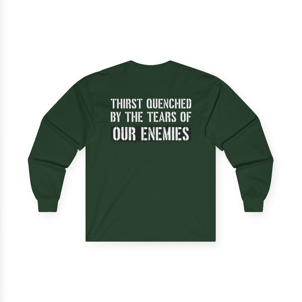 BWT Jack - Thirst Quenched By Enemy Tears Belleau Wood Tavern Long Sleeve Tee