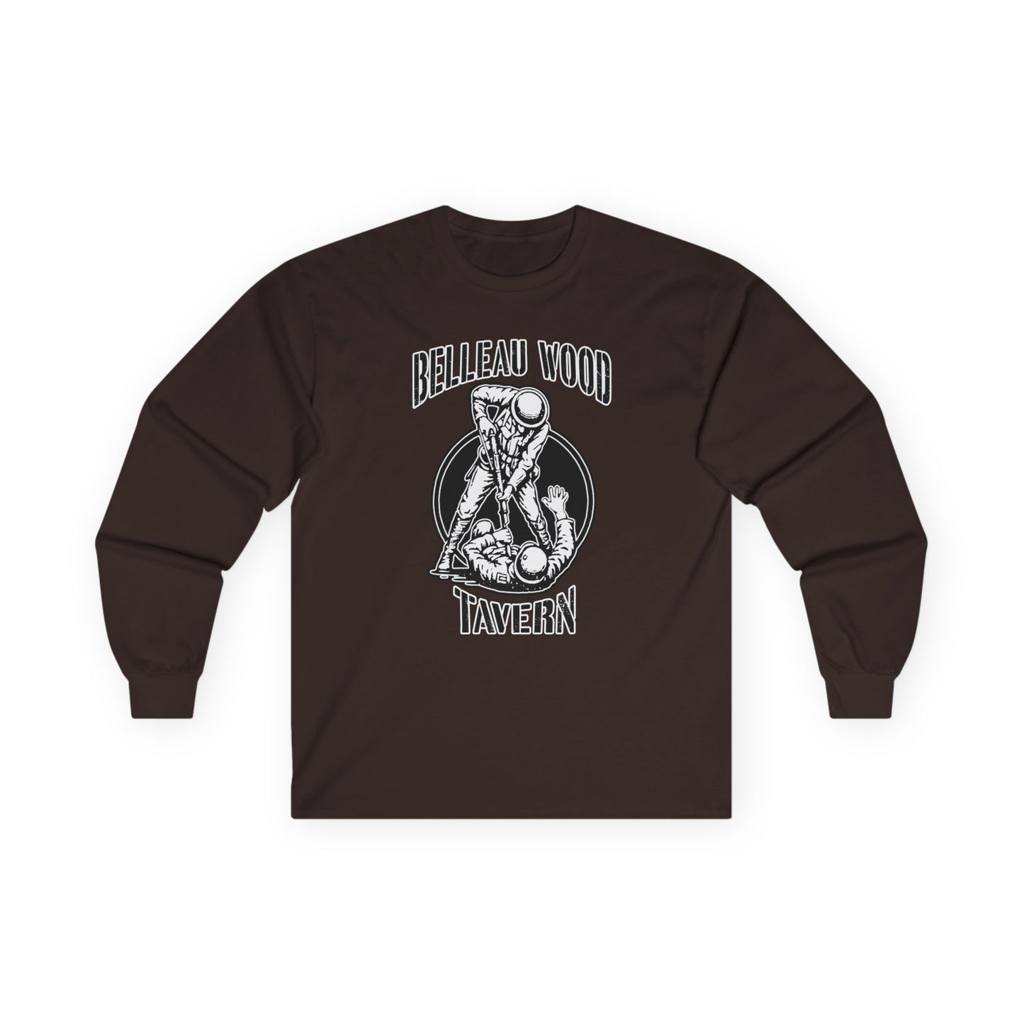 BWT Jack - Thirst Quenched By Enemy Tears Belleau Wood Tavern Long Sleeve Tee