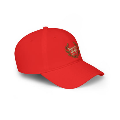 Belleau Wood Tavern Low Profile Baseball Cap — Vintage Wreath Logo Hat