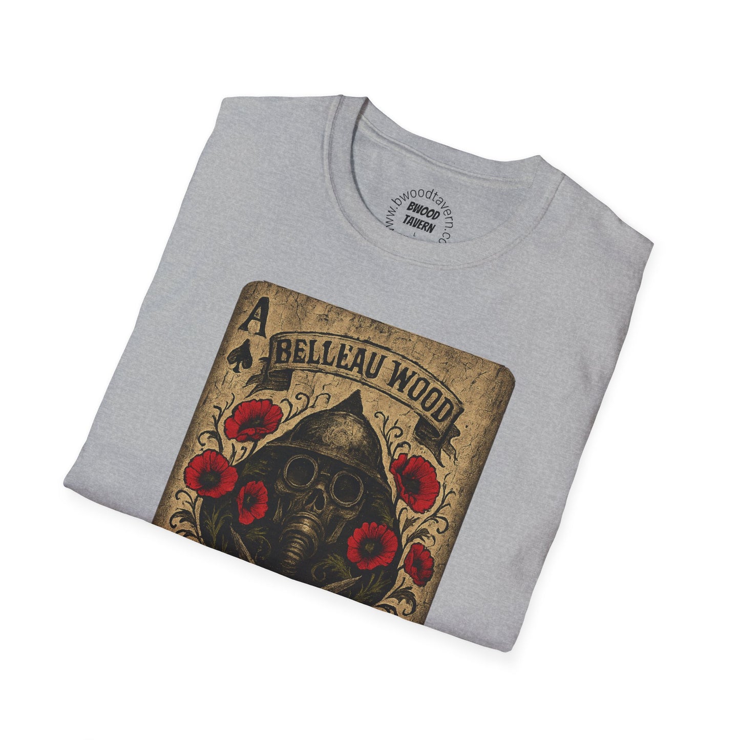Ace of Spades Skull Unisex Softstyle T-Shirt