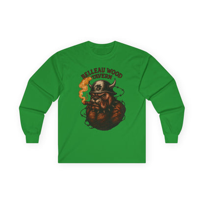 Bulldog - Retreat HELL Belleau Wood Tavern Long Sleeve Tee