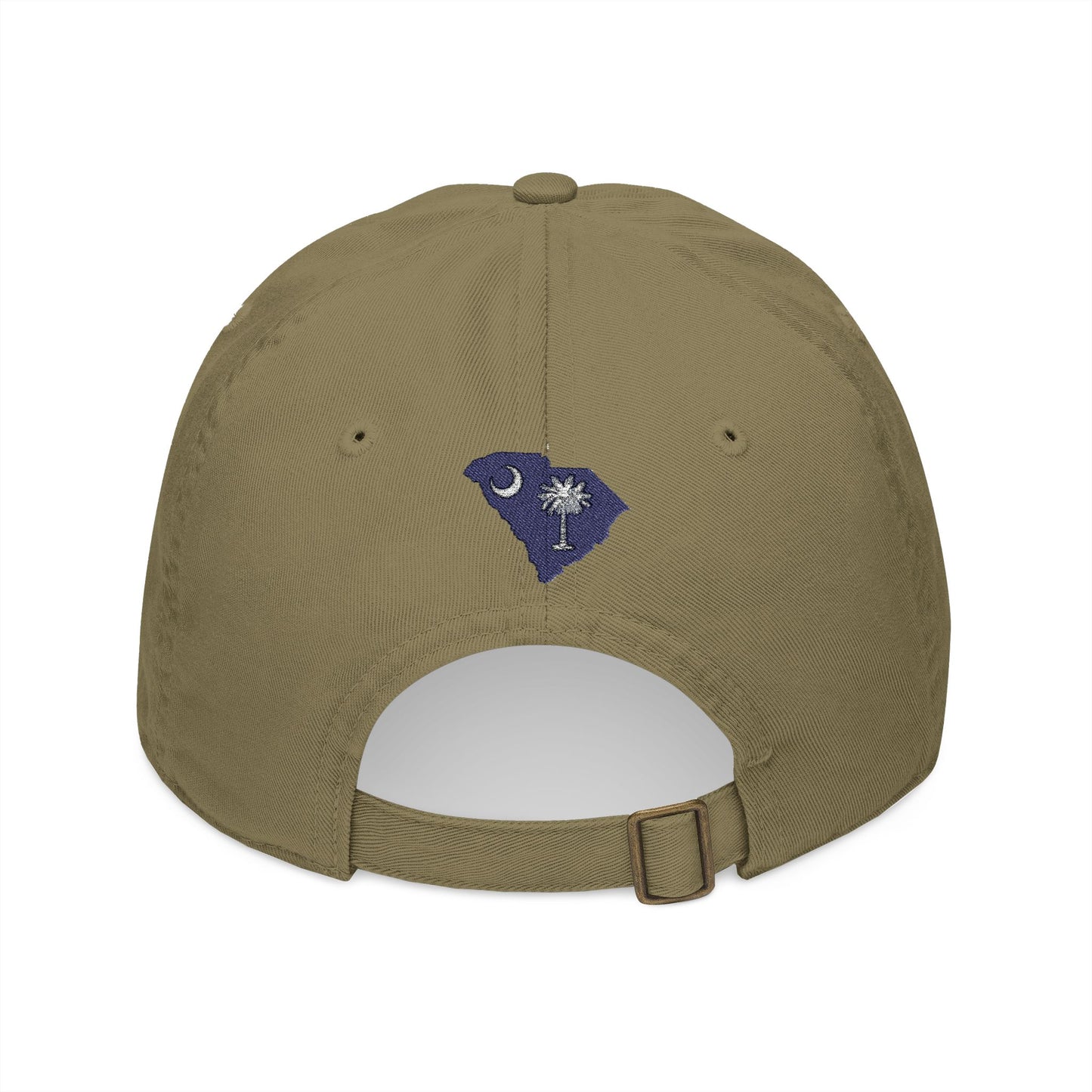 Belleau Wood Tavern Hat SC Logo Organic Embroidered Baseball Cap -Tan/Olive Drab