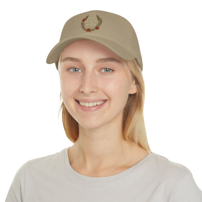 Belleau Wood Tavern Low Profile Baseball Cap — Vintage Wreath Logo Hat