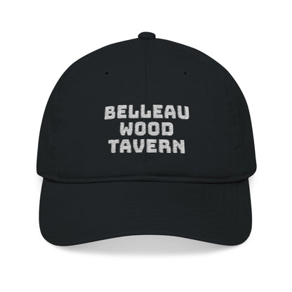 Belleau Wood Tavern Hat with SC Logo Embroidered Baseball Cap (Black Grey)
