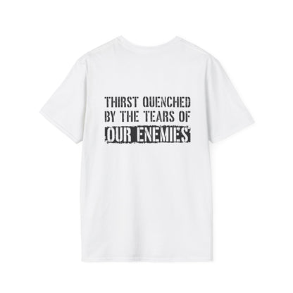 Tears of Our Enemies Graphic T-Shirt — Belleau Wood Tavern Logo Front