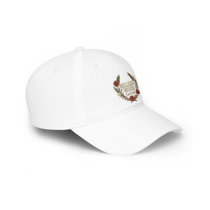 Belleau Wood Tavern Low Profile Baseball Cap — Vintage Wreath Logo Hat