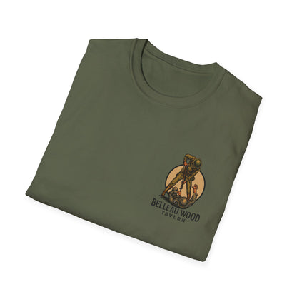 Tears of Our Enemies Graphic T-Shirt — Belleau Wood Tavern Logo Front