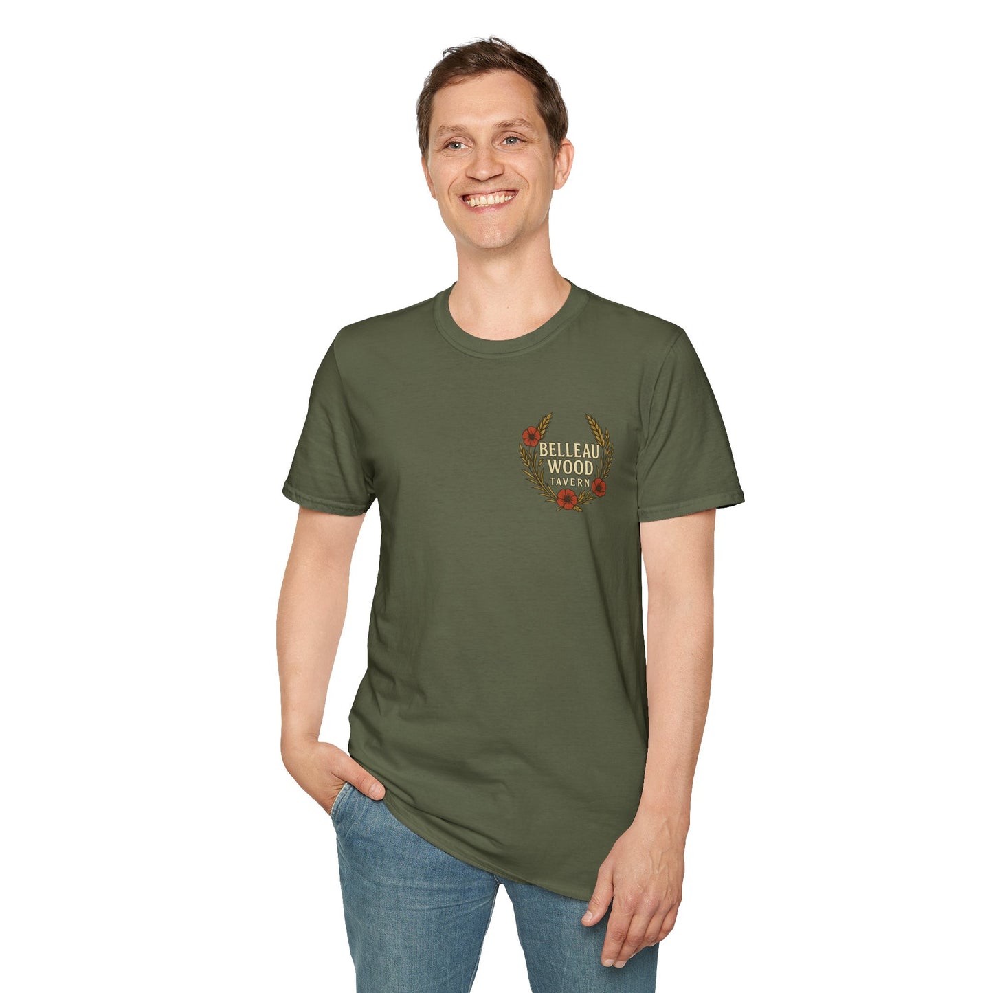 At Belleau Wood… even death stood no chance. Skeleton Jack - T Shirt