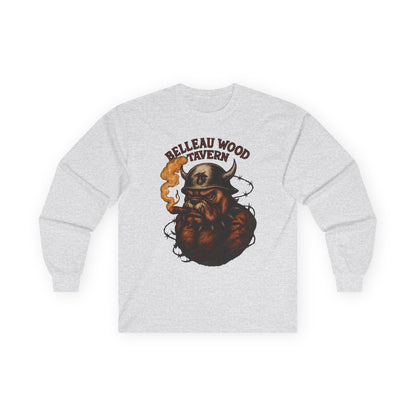 Bulldog - Retreat HELL Belleau Wood Tavern Long Sleeve Tee
