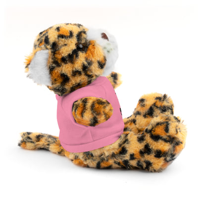 Personalized Stuffed Animal with Belleau Wood Skull T-Shirt Design