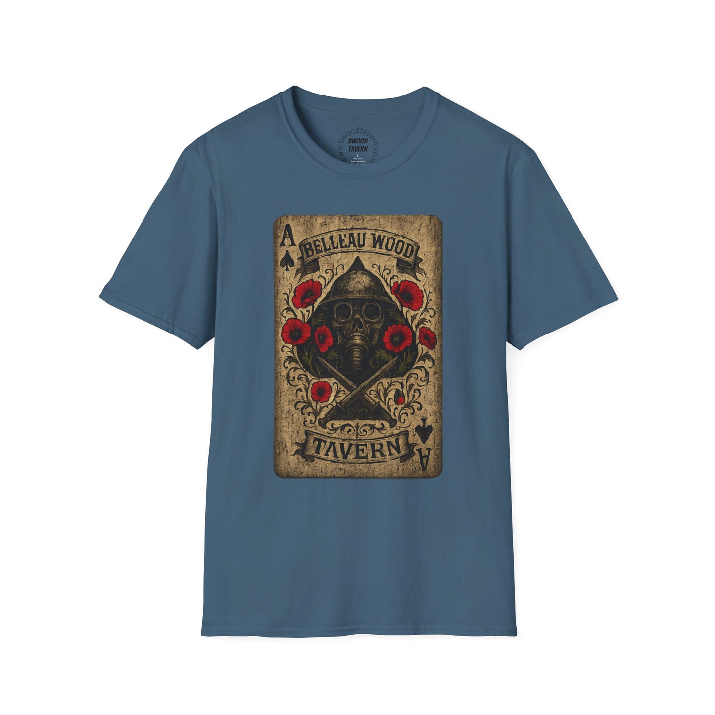 Ace of Spades Skull Unisex Softstyle T-Shirt