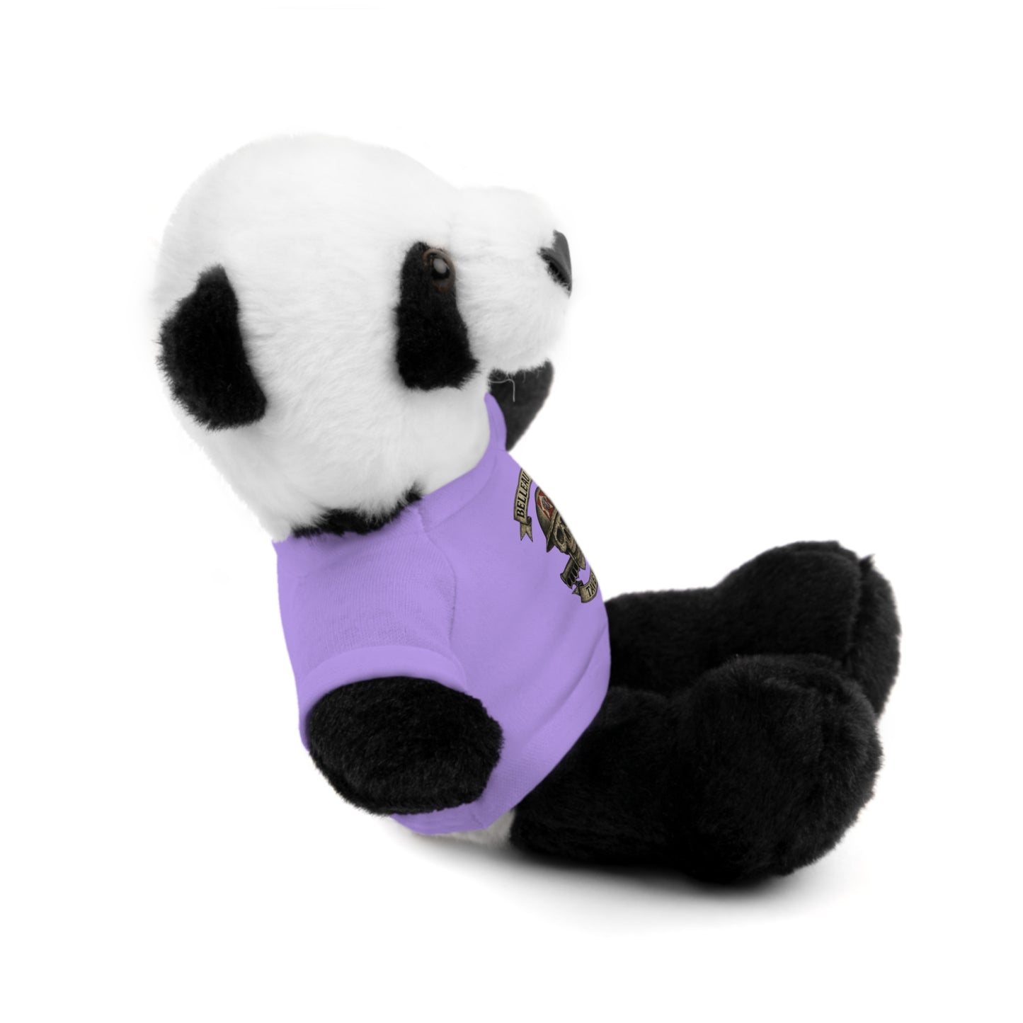 Personalized Stuffed Animal with Belleau Wood Skull T-Shirt Design
