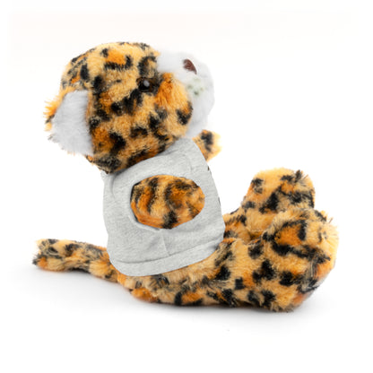 Personalized Stuffed Animal with Belleau Wood Skull T-Shirt Design