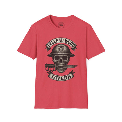 Skull with Bayonet Unisex Softstyle T-Shirt