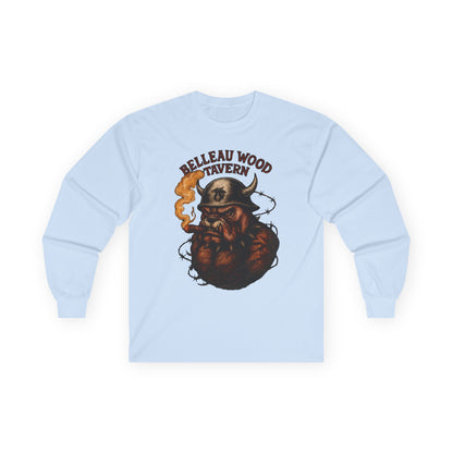 Bulldog - Retreat HELL Belleau Wood Tavern Long Sleeve Tee