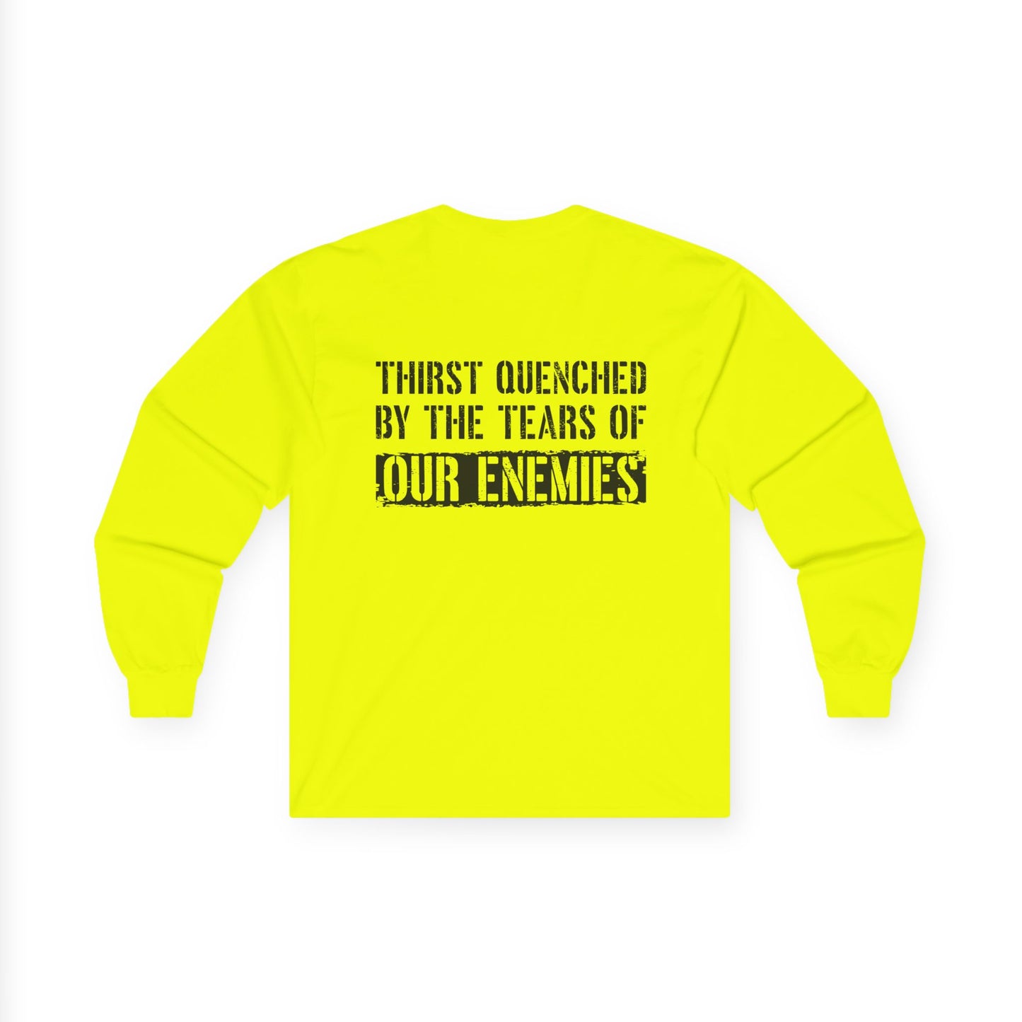 BWT Jack - Thirst Quenched By Enemy Tears Belleau Wood Tavern Long Sleeve Tee