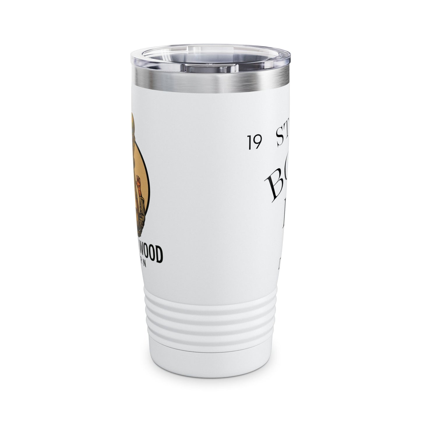 Personalized Ringneck Tumbler - 20oz - Stacking Bodies INC. Devil Dogs Design