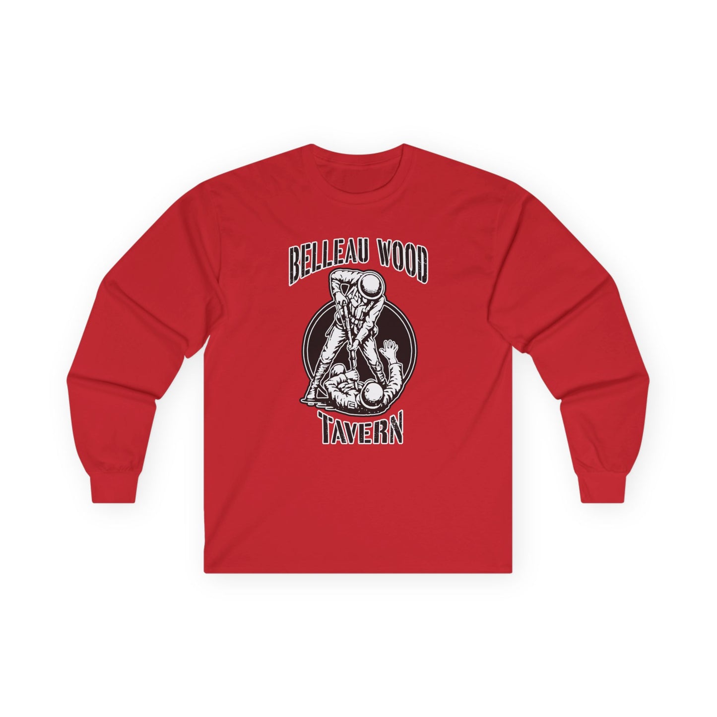 BWT Jack - Thirst Quenched By Enemy Tears Belleau Wood Tavern Long Sleeve Tee