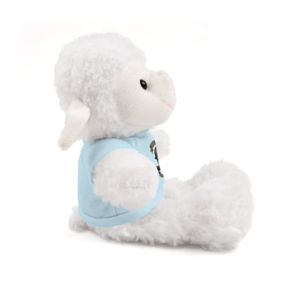 Personalized Stuffed Animal with Belleau Wood Skull T-Shirt Design
