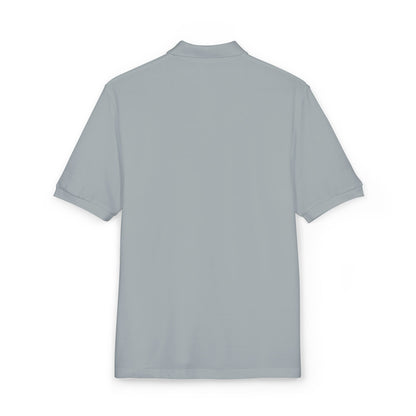 Embroidered Belleau Wood Tavern USMC Skull Helmet Unisex Polo Shirt