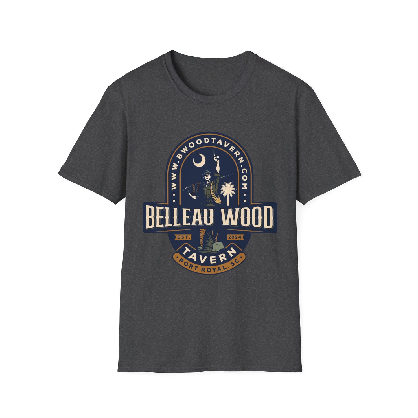 Belleau Wood - Iron Mike Logo — “RETREAT? HELL WE JUST GOT HERE”