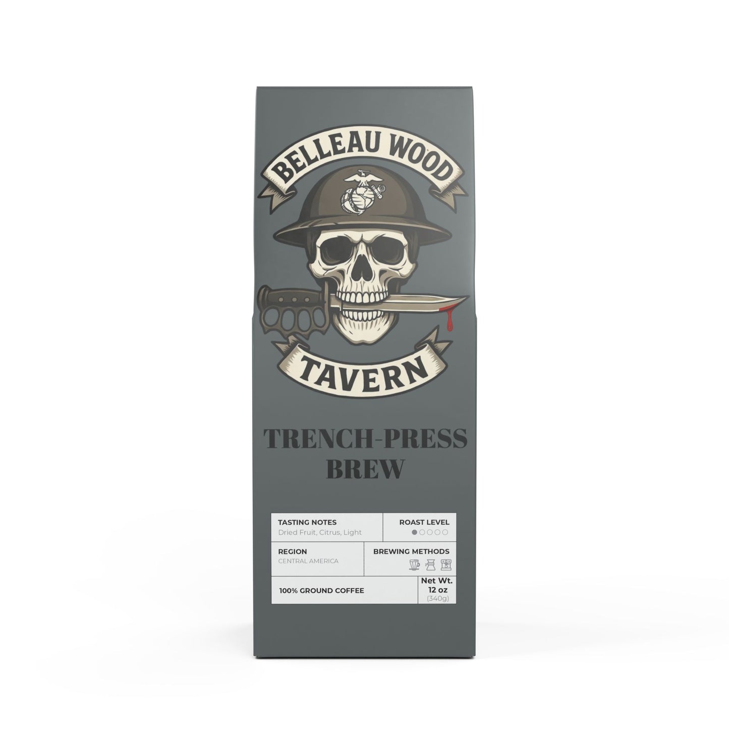 Belleau Wood Tavern Coffee Trench Press Brew